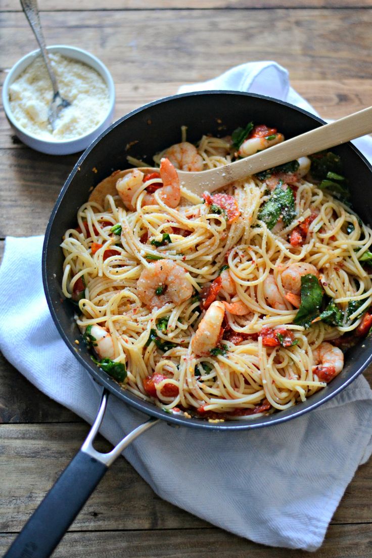 Ignite Your Dinner: Fiery Flavor in Spicy Shrimp Spaghetti